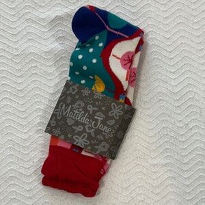 Matilda Jane Ornamental Holiday Socks - size Small